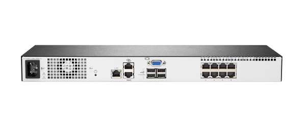 Q1P54A - New HP 1X1X8 G4 KVM IP Console Switch