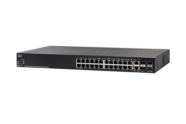 SG350X-24P - Cisco SG350X-24MP 24-Port PoE+ Gigabit Ethernet Switch
