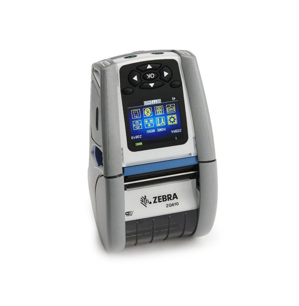 ZQ61-HUFA0D0-00 - Zebra ZQ610 203 Dpi Bluetooth, USB Healthcare Direct Thermal Barcode Label Printer