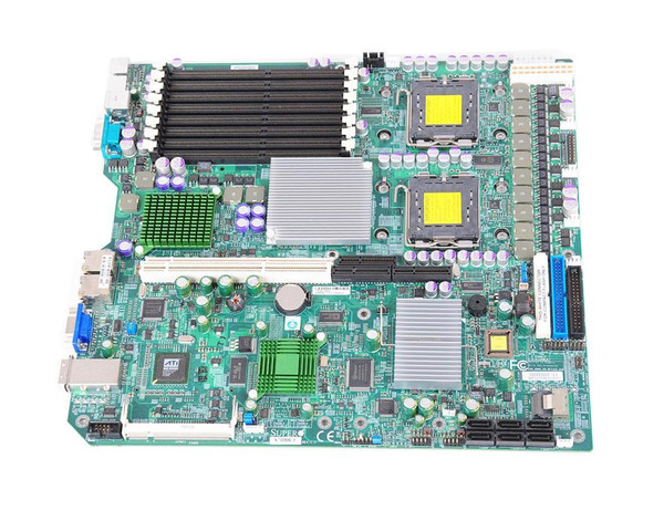 X7DBR-I+ - SuperMicro Dual Socket LGA771 Intel 5000P Chipset EATX Motherboard Supports Xeon 5200/5100/5000 Series 16x DDR2 DIMM Slots
