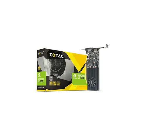ZT-P10300A-10L - Zotac NVIDIA GeForce GT 1030 2GB GDDR5 DVI/HDMI PCI Express Video Graphics Card