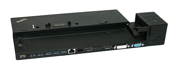 00HM918 - Lenovo ThinkPad Pro Dock 40A1 90-Watts USB 2 / USB 3 / VGA / RJ45 / DVI / DisplayPort Docking Station for T440 / T440S / L540 / T440P