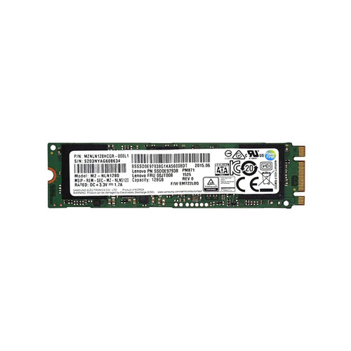 00JT008 - Lenovo 128GB Triple-Level Cell SATA 6Gb/s M.2 2280 Solid State Drive for Notebook