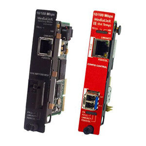 856-15717 - IMC Networks 1 x RJ-45 10/100Base-TX + 1 x ST 100Base-FX Internal Fast Ethernet Media Converter