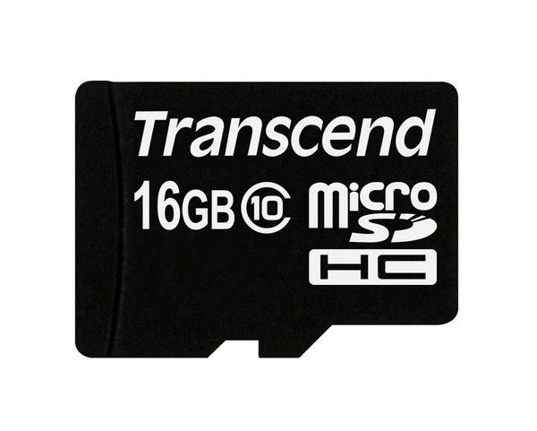 TS16GUSDHC10-C3 - Transcend 16GB Class 10 microSDHC Flash Memory Card