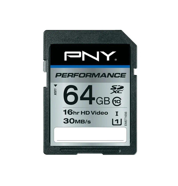 SD64G10PER-EF - PNY Technology PNY 64GB Performance Class 10 SDXC UHS-I Memory Card