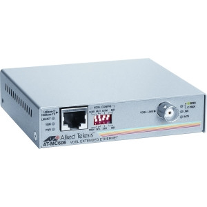 AT-MC606-60 - Allied Telesis 10/100TX VDSL Media Converter Component with POTS Port High-Speed Copper to Ethernet Conversion