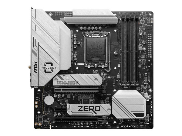 7E14-001R - MSI B760M PROJECT ZERO Motherboard mATX
