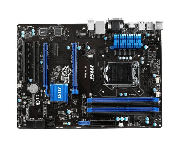 Z97PCMATE - MSI Z97 PC Mate Socket LGA 1150 Intel Z97 Express Chipset 4th/5th Generation Core i7 / i5 / i3 / Pentium / Celeron Processors