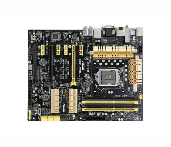 Z87-PRO-A1 - Asus Z87-PRO Socket LGA 1150 Intel Z87 Chipset 4th Generation Core i7 / i5 / i3 / Pentium / Celeron Processors Support DDR3 4x
