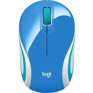 910-002733 - Logitech M187 Mouse Optical Wireless 3 Button(s) Blue