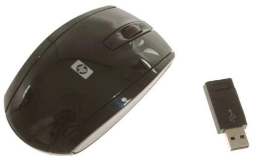 533183-001 - HP Wireless USB Optical Mouse and USB Receiver Kit Black