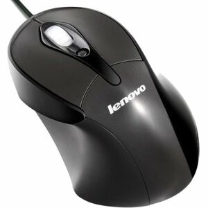 57Y6255 - IBM Lenovo Optical Wired Mouse A6010 Black