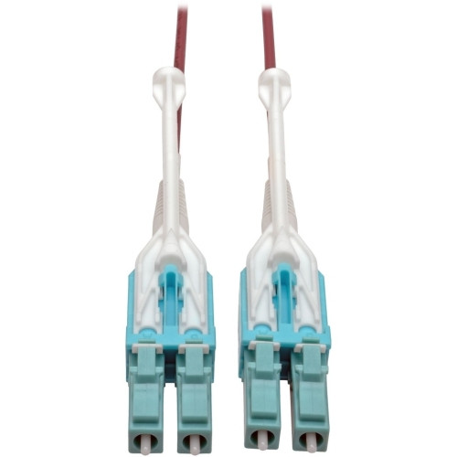 N821-06M-MG-T - Tripp Lite 6M 10GB Duplex Multimode Fiber Patch Cable 50/125 OM4 LC/LC LSZH Fiber Optic for Network Device 12.50 GB/s Patch Cable