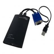 NOTECONS01 - StarTech 1-Port KVM Console to USB 2.0 Portable Laptop Crash Cart Adapter