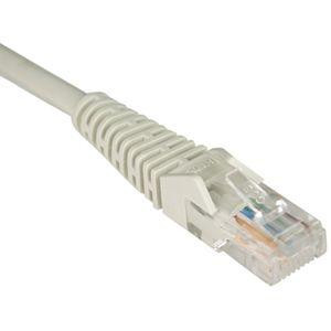 N201-020-YW - Tripp Lite Yellow 20ft Cat6 Gigabit Snagless Molded Patch Cable M/M