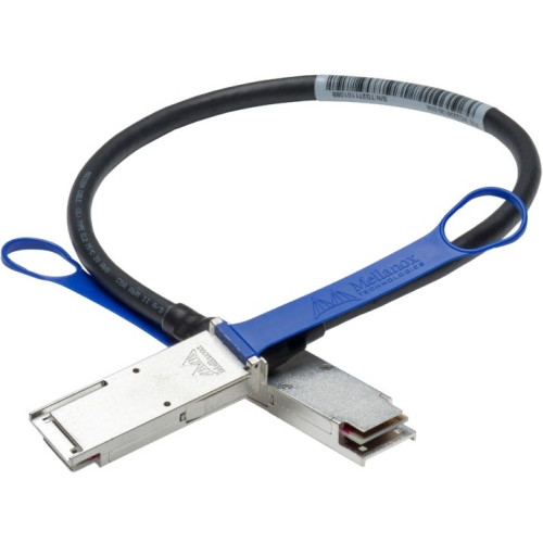 MCP1600-E001 - Mellanox Passive Copper Cable VPI up to 100Gbs QSFP LSZH 1m