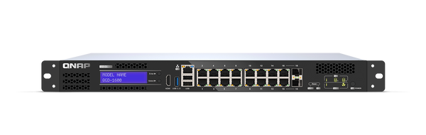 QGD-1600-8G - QNAP QGD-1600 16 1GbE ports with 2 RJ45
