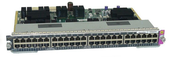 WS-X4648-RJ45V-E= - Cisco Catalyst 4500E Series 48 x RJ-45 Ports PoE 10/100/1000Base-T Gigabit Ethernet Line Card Service Module