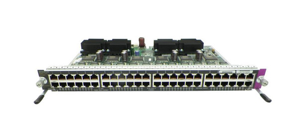 WS-X4248-RJ45V-RF - Cisco 48 x Ports PoE 10/100Base-TX Fast Ethernet Switching Module