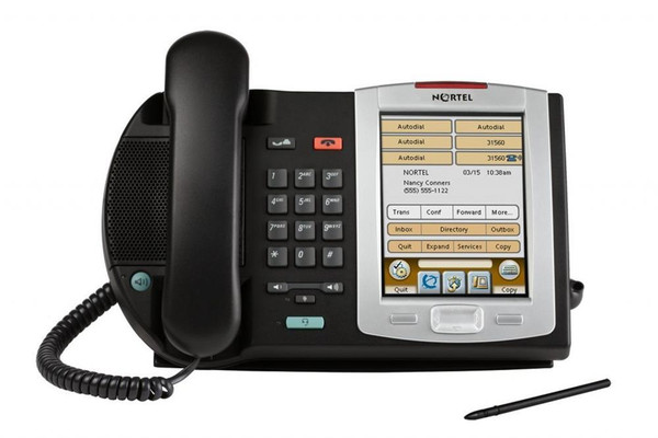 NTDU96BA70E6 - Nortel 2007 IP Phone 1 x USB, 1 x Headset, 2 x RJ-45 10/100Base-TX PoE 12Phoneline(s) Programmable