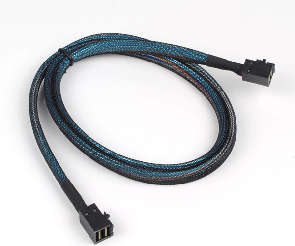 HNWWT - Dell 37-inch SFF-8643 to 2x SFF-8643 Mini-SAS HD Cable for PowerEdge R740XD
