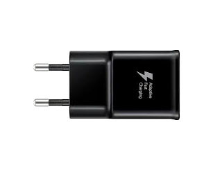 EP-TA20EBECGWW - Samsung Black 2000mA 5V Indoor/Outdoor Mobile Charger with USB Type-C Cable
