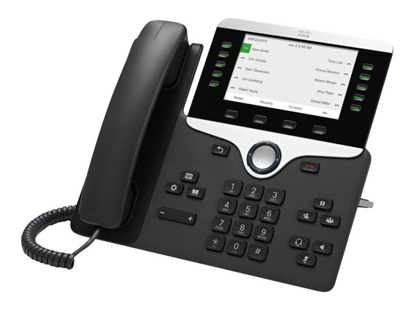 CP8865K9 - Cisco IP Phone 8865 IP video phone digital camera, Bluetooth interface