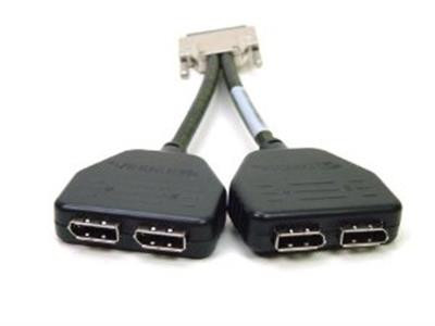 J772M - Dell Quad Port Video Adapter Cable