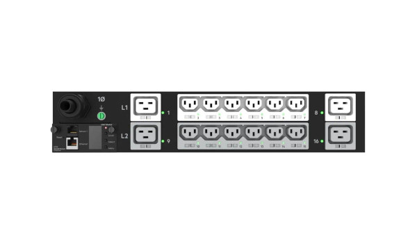 P9S16A - HPE 17300VA 230V 32A 16-Outlets Switched 2U Horizontal Rackmount Power Distribution Unit High Capacity PDU