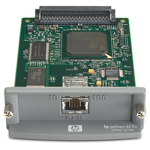 J7934-69011 - HP JetDirect 620N 1 x Port 10/100Base-TX Fast Ethernet Print Server Internal Card
