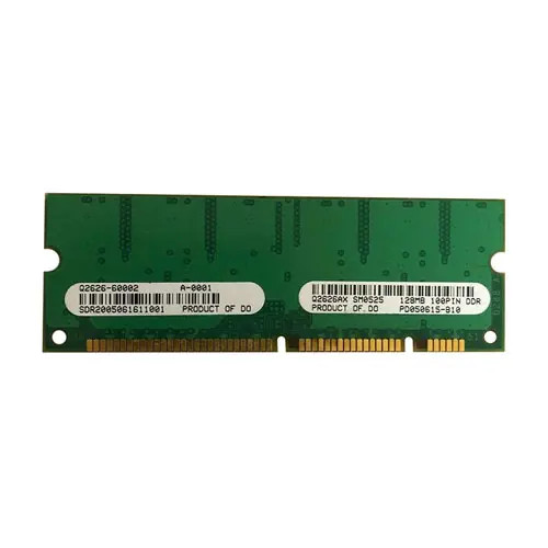 Q2626AX - HP 128MB PC2100 DDR 266MHz non-ECC 100-Pin SDRAM DIMM Memory Module for LaserJet 2400/4250/4350/5200/9050 Series Printers