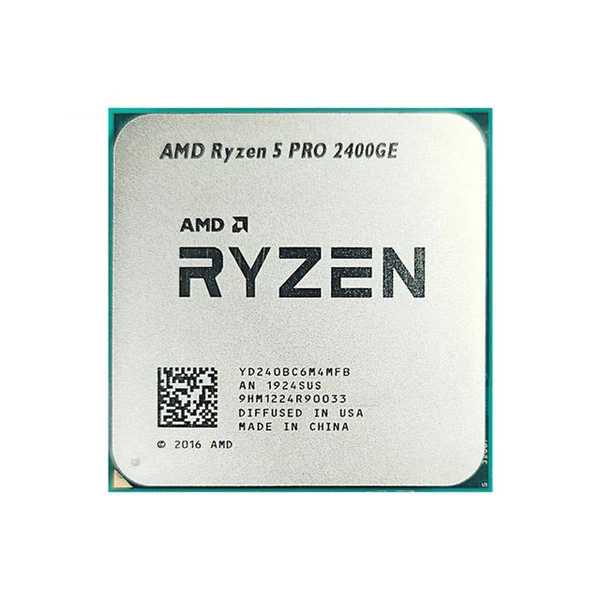 YD240BC6M4MFB - AMD Ryzen 5 PRO 2400GE Quad-Core 3.2GHz 4MB L3 Cache Socket AM4 Processor