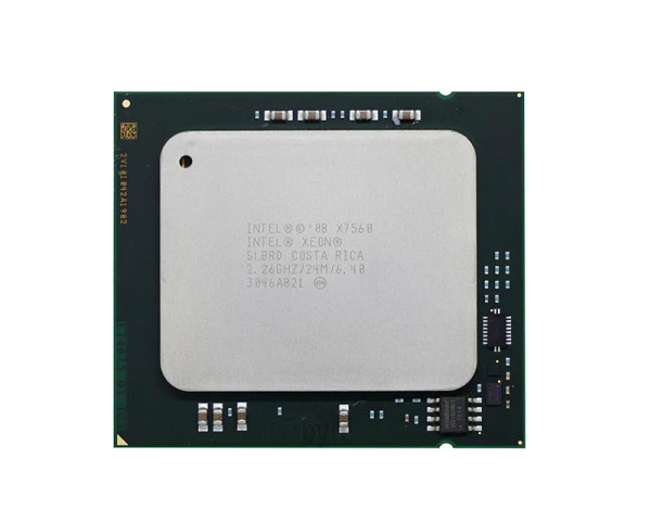 X7560 - Intel Xeon Octa-core 8 Core 2.26GHz 6.4GT/s QPI 24MB L3 Cache Socket FCLGA1567 Processor