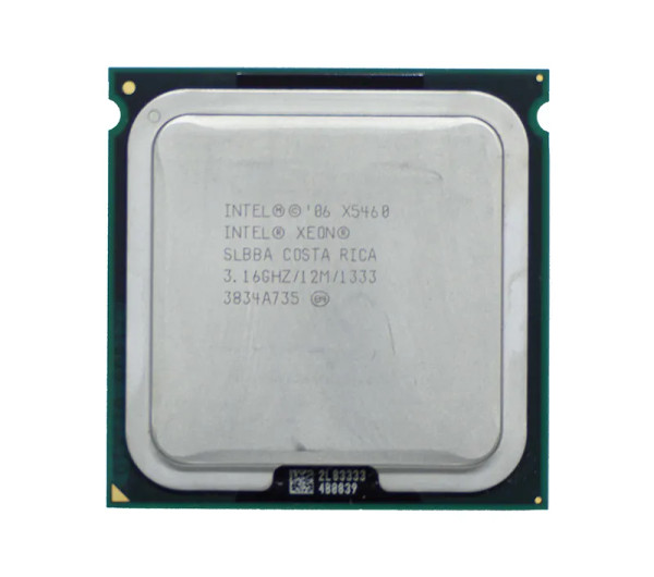 X5460 - Intel Xeon Quad-core 4 Core 3.16GHz 1333MHz FSB 12MB L2 Cache Socket LGA771 Processor