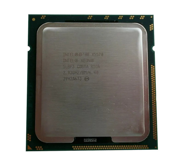 X5570 - Intel Xeon Quad-core 4 Core 2.93GHz 6.40GT/s QPI 8MB L3 Cache Socket FCLGA1366 Processor