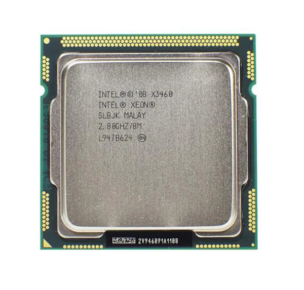 X3460 - Intel Xeon Quad-core 4 Core 2.80GHz 2.50GT/s DMI 8MB L3 Cache Socket LGA1156 Processor