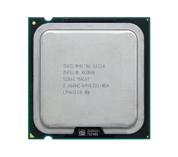 X3330 - Intel Xeon Quad-core 4 Core 2.66GHz 1333MHz FSB 6MB L2 Cache Socket LGA775 Processor