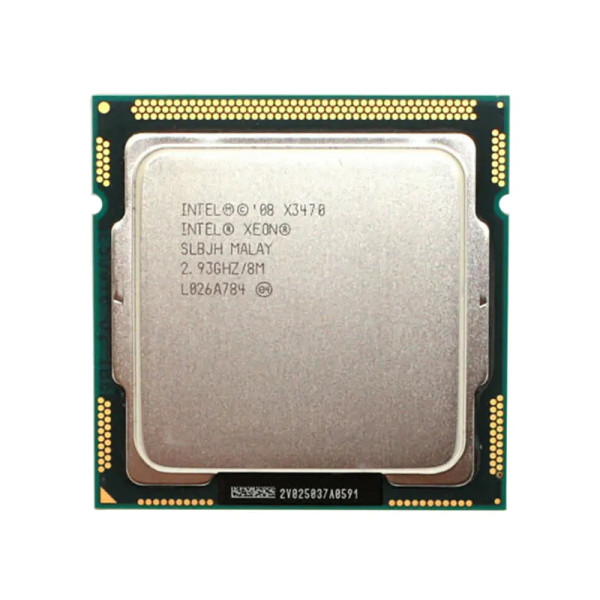 X3470 - Intel Xeon Quad-core 4 Core 2.93GHz 2.5GT/s DMI 8MB L3 Cache Socket LGA1156 Processor