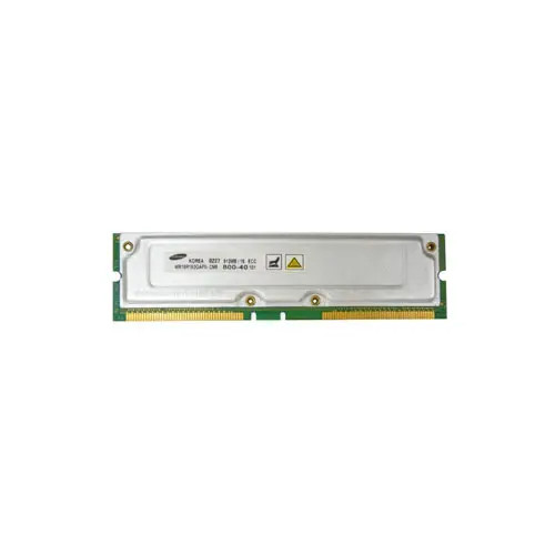 MR18R162GAF0-CM8 - Samsung 512MB PC800 800MHz ECC 184-Pin RDRAM RIMM Memory Module