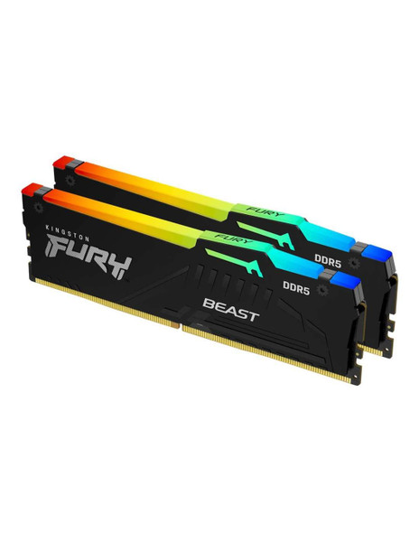 KF556C36BBEAK2-64 - Kingston FURY Beast RGB 64GB (2x32GB) DDR5-5600