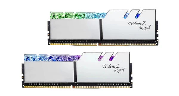 F4-4400C19D-64GTRS - G.Skill Trident Z Royal 64GB 2 x 32GB DDR4 4400MHz
