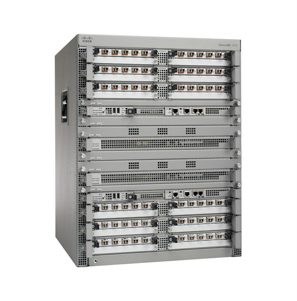 ASR1013 - Cisco 1013 Aggregation Services Router 28 Slot 24x Shared Port Adapter, 2 x Embedded Service