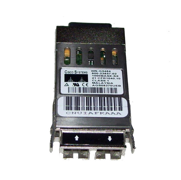 800-23857-02-RF - Cisco Catalyst 1000Base-Sx Fiber GBIC Tranciever Module