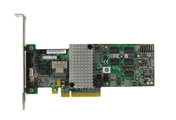 RS2BL040 - Intel 4-Ports SAS/SATA 6Gb/s PCI Express x8 512MB Cache RAID Controller Card