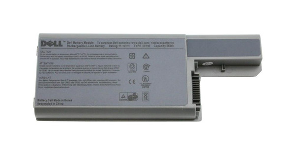WN791 - Dell 9-Cell 11.1V 85WHr 7800mAh Li-Ion Battery for Inspiron D820 Series