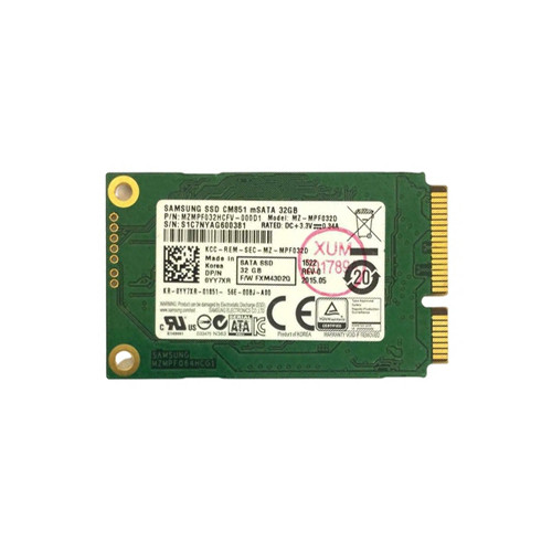 YY7XR - Dell 32GB mSATA 6.0Gb/s Mini PCI-e Solid State Drive