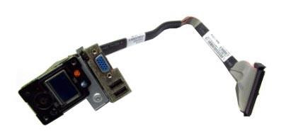 X5253 - Dell Power Button LCD Module Panel with Cable for PowerEdge 6850