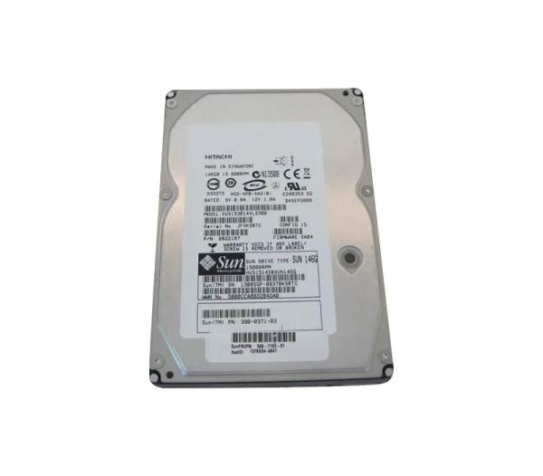 XTA-SS1NG-146G15K - Sun 146GB 15000RPM SAS 3Gb/s Hot-Swappable 3.5-Inch Internal Hard Drive