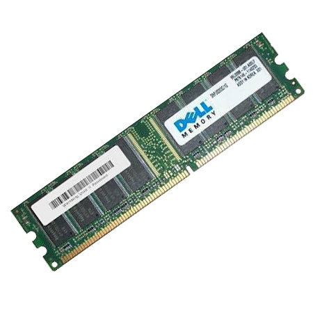 X1562 - Dell 1GB DDR2-400MHz PC2-3200 ECC Registered CL3 240-Pin DIMM 1.8V Single Rank Memory Module